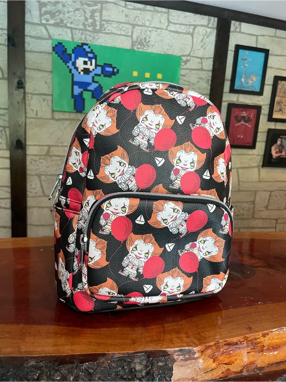 Funko Pop Pennywise Mini Backpack - Horror, IT, Stephen King - GUC - Picture 6 of 15